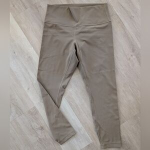 Lululemon Wonder Train Taupe Leggings
